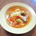 もふもふクロさん's cooksnap of when they made じゃが芋玉ねぎ人参キャベツベーコンスープ.