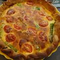 melmarilyn's cooksnap of when they made アスパラとミニトマトのキッシュ✿.