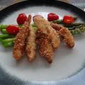 melmarilyn's cooksnap of when they made 鶏ささみのやみつきスティックフライ.