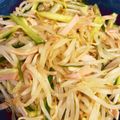 ポムポムポヨコ's cooksnap of when they made もやしとハムのやみつき中華風サラダ.