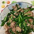 おはなすき's cooksnap of when they made 【楽めし】豚ニラオイスター.