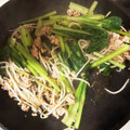 さき8888's cooksnap of when they made 豚ひき肉ともやしの変わり炒め.