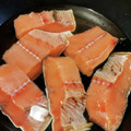 yuimpomm's cooksnap of when they made 旨みそのまま！塩鮭の塩抜き方法.