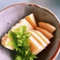 ＠ももこ's cooksnap of when they made 旬の季節に！筍のお刺身.