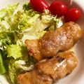 bebene's cooksnap of when they made 豚肉と大葉のチーズ巻き.