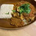 rurikorin's cooksnap of when they made 本当のインドカレー マッシュルームカレー.