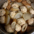 大阪のちゃーちゃん's cooksnap of when they made ❀大根と鶏だんごの煮物❀.