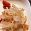 puyallup's cooksnap of when they made さっぱり大根梅サラダ　#お酢おかず.