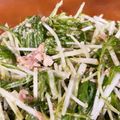 みるきぃ～2's cooksnap of when they made 水菜とツナのマヨぽんサラダ.