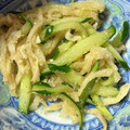 ココアLoveママ's cooksnap of when they made 切り干し大根ときゅうりの生姜入り中華和え.