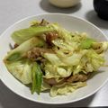 トシ17's cooksnap of when they made 豚キャベのレモンネギ塩いため.
