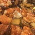 うめきち０２１１'s cooksnap of when they made 鶏とナスピーマン玉ねぎの甘酢炒め.