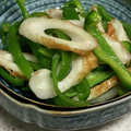 yummy?'s cooksnap of when they made おつまみに！ピーマンとちくわのごま油炒め.