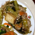 そよかぜMLQ's cooksnap of when they made 鶏ひき肉と厚揚げと小松菜のとろ〜り煮♡.