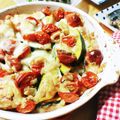 かわゆう1211's cooksnap of when they made 超簡単＊カボチャとトマトのホットサラダ.