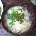 みーみぱんな's cooksnap of when they made 鶏のゆで汁で作る！ワカ玉スープ.