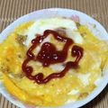 ｓｉｏ's cooksnap of when they made レンジで簡単オートミールチーズオムライス.