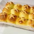 ゆーじん１１４'s cooksnap of when they made リッチ卵と牛乳HBブリオッシュちぎりパン.