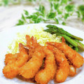 Satoco❋'s cooksnap of when they made 海老フライ冷凍庫で仮眠させてまっすぐに！.