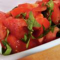 よるおそ's cooksnap of when they made トマトと青じその塩こうじレモンマリネ.