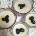 ＨＯ☆ＭＩ's cooksnap of when they made 黒豆でリメイク！とろとろ～黒豆豆乳プリン.