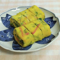 umemodoki's cooksnap of when they made カニカマと葱の「だし巻き卵」.