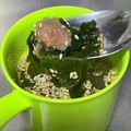 のり饅頭's cooksnap of when they made マグカップで簡単！梅流し風スープ.
