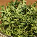 Tama家's cooksnap of when they made 苦くない！春菊と海苔のサラダ.