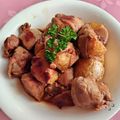 シューひろちゃん's cooksnap of when they made 甘辛でウマウマ♡じゃがいもの豚肉巻き.