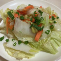 papikun's cooksnap of when they made 簡単！ごま油香る白菜と油揚げの中華風炒め.