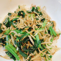 めいとうシェフ's cooksnap of when they made ご飯のお供 小松菜とじゃこのごま油炒め.