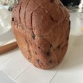 みーつー's cooksnap of when they made HB早焼き♪ふんわり♡くるみチョコ食パン.