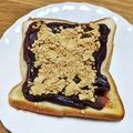 ＊なぁ＊'s cooksnap of when they made 安い食パンがご馳走に！きな粉あんトースト.
