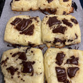 クック45515A☆'s cooksnap of when they made 米粉チョコスコーン.