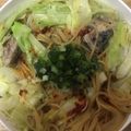 かおり♡♡♡'s cooksnap of when they made さば缶パスタ.