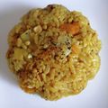 ごりら亭's cooksnap of when they made 炊飯器で！簡単☆カレーピラフ.