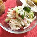 フジぽん's cooksnap of when they made 大根とカニカマのマヨサラダ.