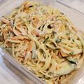 ＊パークマンサの嫁＊'s cooksnap of when they made ツナとにんじんのゴマサラスパ✿.