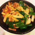 cook☆mi's cooksnap of when they made 長いもとベーコンの醤油バター.