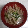 わきち's cooksnap of when they made 低糖質☆エノキとモヤシのスープ.