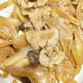 升田さん's cooksnap of when they made しめじと玉ねぎ入り♡豚肉のカレーマヨ炒め.
