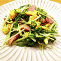 かなりんココりん's cooksnap of when they made 水菜とウインナーの中華卵炒め.