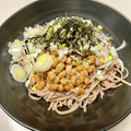 azbjbn's cooksnap of when they made ごま油香る 納豆の冷やし蕎麦☆.