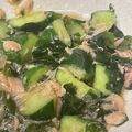 ぽぷらはっぱ's cooksnap of when they made ツナわかめきゅうり.