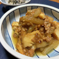 ｎｉｋｏ☆'s cooksnap of when they made 優しい味☆つわぶきと油揚げの煮もの.
