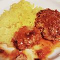 雨の匂い's cooksnap of when they made 炊飯器で簡単ターメリックライス♬.