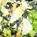 やえまりも's cooksnap of when they made ワカメとレタスのサラダ、わさびマヨ味.