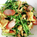 ミニートマト's cooksnap of when they made 豆苗とたまごの中華炒め.