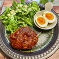 ちゃかぴまま's cooksnap of when they made 今夜の夜ご飯♡ハンバーグでミルバーグ♡.