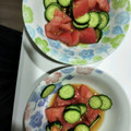 よーこ☆ガッキー's cooksnap of when they made 和えるだけ！きゅうりとトマトの酢の物.